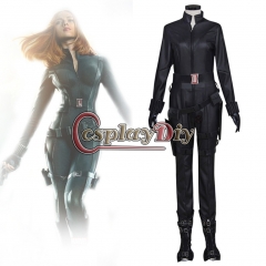 Captain America Black Widow For Women's Suit Cosplay Costume