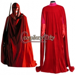 Star Wars Royal Guards Cosplay Costume Red Dress For Women's Halloween Carnival Custom Made