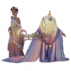 Star Wars Costume Revenge of the Sith Padme Amidala lake Dress Star Wars Padme Amidala Costume Cosplay dress Custom Made
