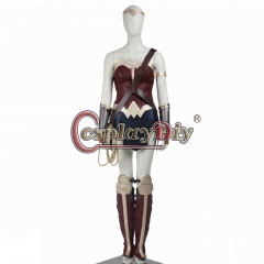 Cosplaydiy Wonder Woman Costume Inspired By Batman v Superman Dawn of Justice League Cosplay Costume