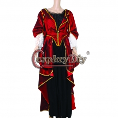 Cosplaydiy Pirates Of The Caribbean Costume Elizabeth Swann Dress For Halloween Carnival Cosplay Costume