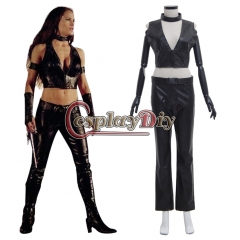 Cosplaydiy Daredevil Cosplay Elektra Costume Adult Women's Outsuit For Halloween Carnival Cosplay Costume