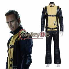 Cosplaydiy X-Men Magneto Cosplay Costume For Men's Halloween Carnival