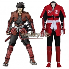 Cosplaydiy Drifters Shimazu Toyohisa Cosplay Costume Adult Men's Outsuit For Halloween Party
