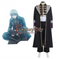 Cosplaydiy Gintama Okita Sougo Cosplay Costume For Men's Outsuit Custom Made