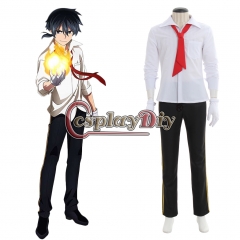 Cosplaydiy Anime Akashic Records of Bastard Magic Instructor Glenn Radars Cosplay Costume Custom Made