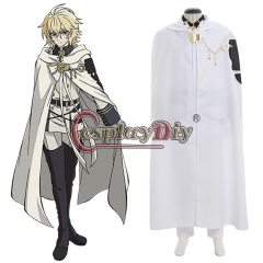 Hot Anime Seraph Of The End Cosplay Costume Owari no Seraph Mikaela Hyakuya High Quality Wig Uniforms Full Set