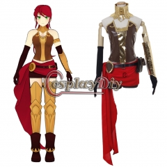 Cosplaydiy RWBY Cpyrrha nikos Adult Women's Outsuit For Halloween Carnival Fashion Cloth Cosplay Costume