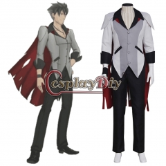 Cosplaydiy RWBY Qrow Branwen Cosplay Costume Handsome Outsuit For Men's Halloween Carnival