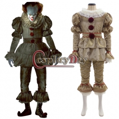 Stephen King's It Pennywise Joker cosplay costume V01