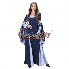 Fashion Women Medieval Dress Renaissance Victorian Dress Ball Gown Evening Dress Cosplay Costume