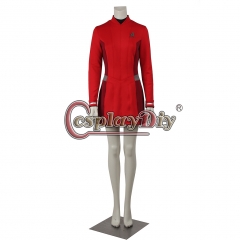 Star Trek Cosplay Star Trek Beyond Nyota Uhura Red Dress Uniform Cosplay Costume