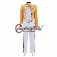 Queen Band Cosplay Lead Vocals Freddie Mercury Cosplay Costume