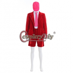 ACDC Band Red Outsuit For Adult Men's cosplay Costume