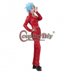 The Seven Deadly Sins Ban Cosplay Fox's Sin of Greed Costume For Halloween Carnival