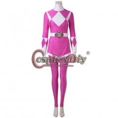 Mighty Morphin Power Rangers cosplay costume pink suit