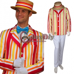 Mary Poppins Bert cosplay costume with hat
