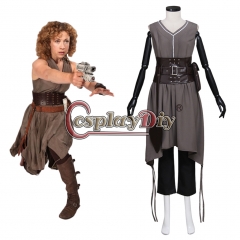 Cosplaydiy Doctor Who River Song (Alex Kingston) Costume Women Cool Outsuit