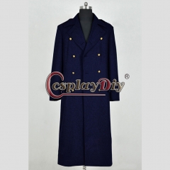 Doctor Who Torchwood Cosplay Costume Dark Blue Trench Coat