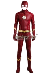 (no shoes)The Flash Season 4 Barry Allen Flash Cosplay Costume