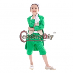 Medieval kids fancy dress outfit Green