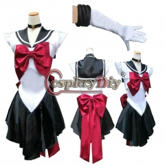 Sailor Moon Sailor Pluto Meiou Setsuna Cosplay Costume For Young Girl Custom Made