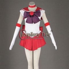 Sailor Moon Sailor Mars Hino Rei Cosplay Costume For Adult Women Custom Made