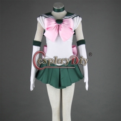 Sailor Moon Sailor Jupiter Kino Makoto Cosplay Costume For Adult Women Custom Made