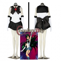 Sailor Moon Sailor Pluto Meiou Setsuna Cosplay Costume For Young Girl Custom Made