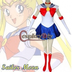 Sailor Moon Tsukino Usagi Combat Gear Cosplay Costume For Adult Young Girl Halloween Party
