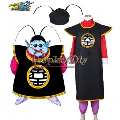 Cosplaydiy Dragon Ball King Kai Cosplay Costume For Halloween Carnival