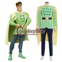 Princess and the Frog Prince Naveen cosplay Costume outfit