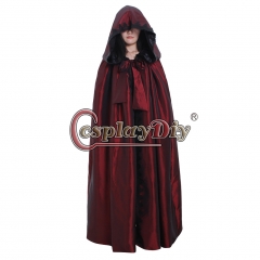 HALLOWEEN RED CAPE ADULT