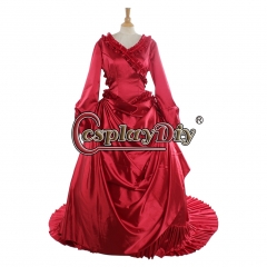 Dracula Mina red dress Medieval Dress Victorian Renaissance