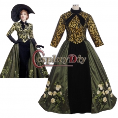 Cinderella Dress The Wicked Stepmother Costume Lady Tremaine Cosplay