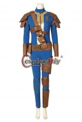 (without shoes)Game Fallout 76 Female Sole Survivor Nate Cosplay Costume