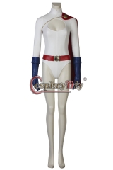 (without shoes)Power Girl Kara Zor-L cosplay costume outfit