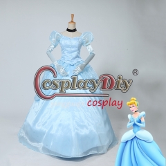 Cinderella blue dress princess cinderella adult dress