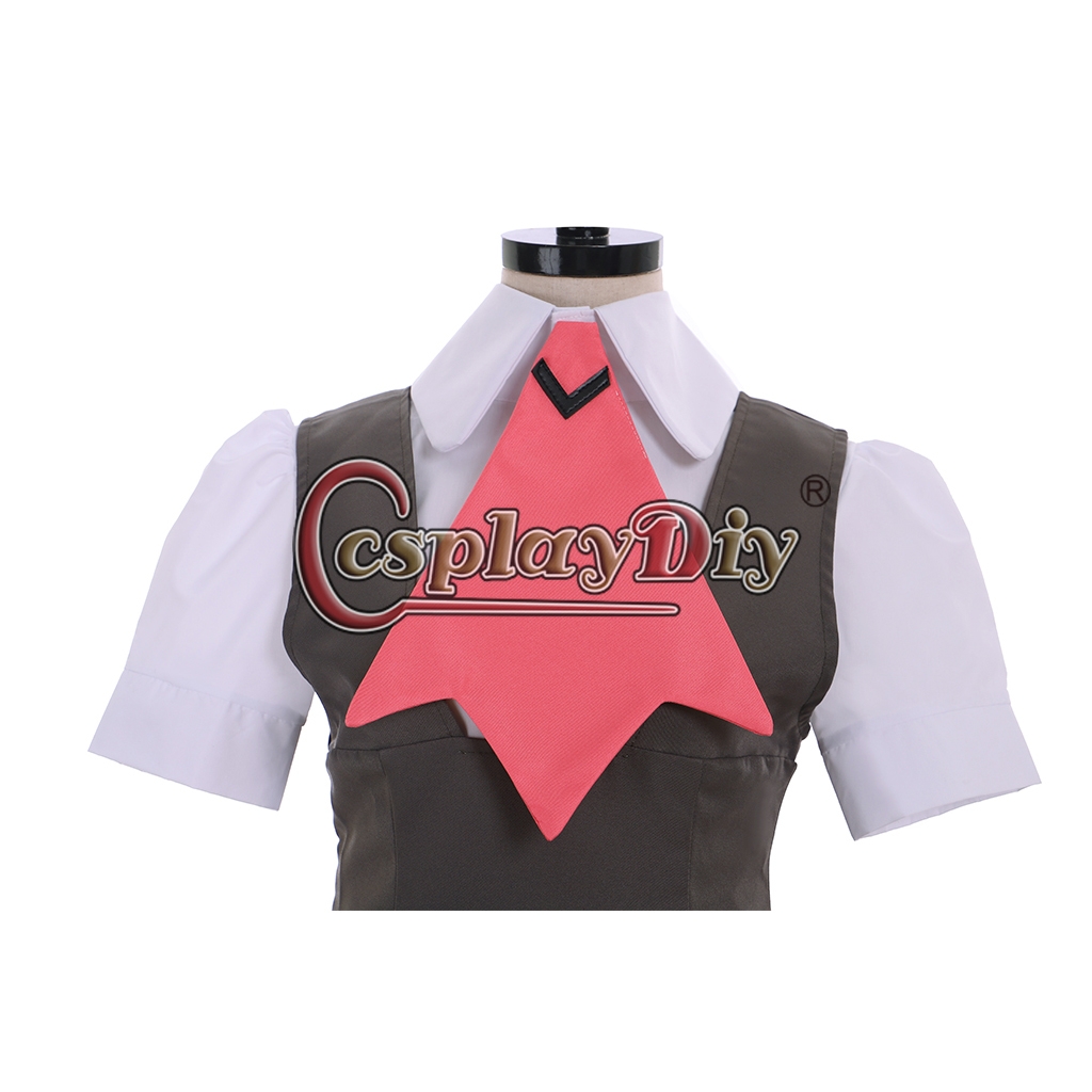 Cosplaydiy Pokemon Omega Ruby And Alpha Sapphire Roxanne Cosplay Costume  Uniform Dress Women Halloween Carnival Clothes Dresses,