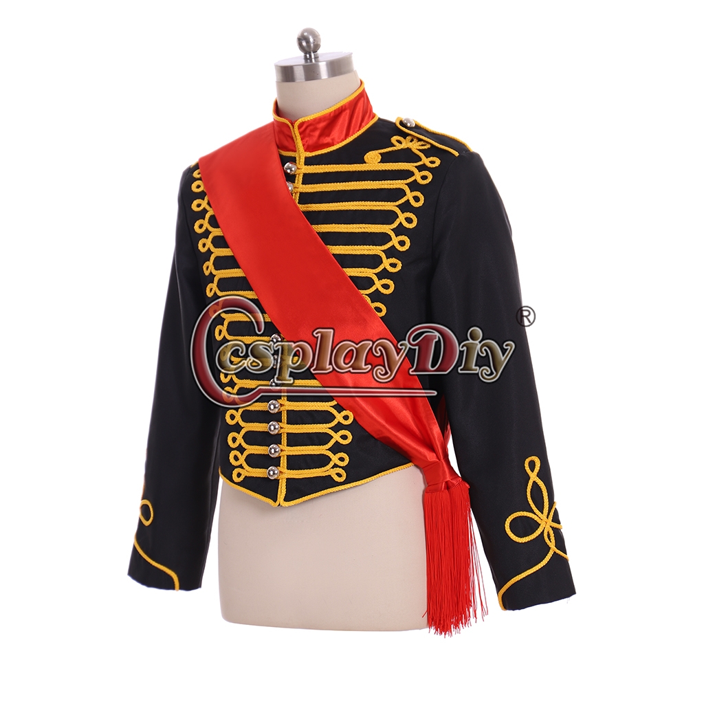 Cosplaydiy Custom Made Victorian Army Officer Cosplay Costume Jacket ...