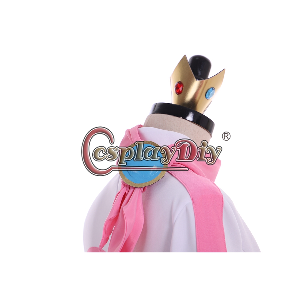 Cosplaydiy Mario Kart 8 Princess Rosalina Daisy Peach Bikesuit Cosplay Costume Halloween Party 