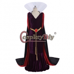 Cosplaydiy Custom Made Snow White Evil Queen Dress Exclusive Movie Costume For Women's Halloween Cosplay Costume