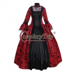 Cosplaydiy Custom Made Lady's Victorian Rococo Ball Gown Dress Medieval Retro Inspiration Maiden Costume