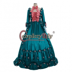 Cosplaydiy Marie Antoinette Rococo Women Luxury Ball Gown Dress Gothic Medieval Victorian Renaissance Rococo Party Dress