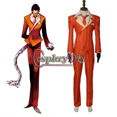 Cosplaydiy OVERLORD demiurge Cosplay Costume Halloween Christmas Costume