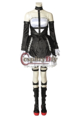 Cosplaydiy DEAD OR ALIVE6 Cosplay Marie Rose Costume Halloween Christmas Adult Women Custome Made Uniform Dress With Shoes