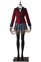 Cosplaydiy Anime Kakegurui Yumeko Jabami Yumemi Meari Saotome Cosplay Costume