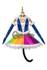Cosplaydiy Anime Precure STAR TWINKLE Cure Cosmo Mao Cosplay costume adult costume custom made full set dress