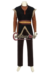 Cosplaydiy Froze 2 Costume Kristoff Bjorgman Cosplay Snow Queen Adult Halloween Anna Elsa Carnival Party Fancy Custom