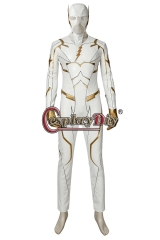 Cosplaydiy The Flash Season 5 Godspeed Cosplay Costume Superhero Jumpsuits Cosplay Costume Made For Halloween With Boots